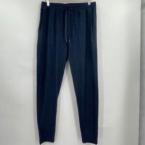 Outdoor Voices Heathered Blue City Sweat Ultra-Soft Jogger Thermo Pants Large